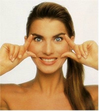 Face exercises are easy and when done regularly will help maintain the