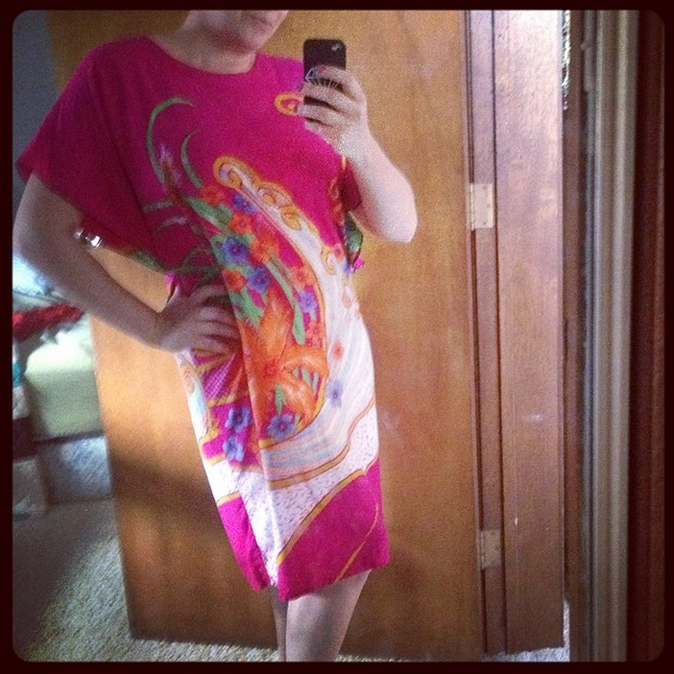 Post-labiaplasty, stay away from restrictive clothing and try a cute muumuu