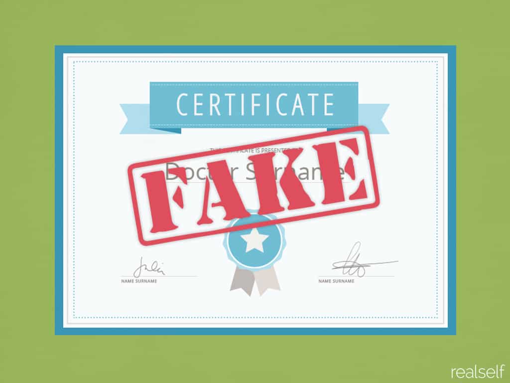 People want boardcertified doctors — too bad 1 in 5 pick a fake