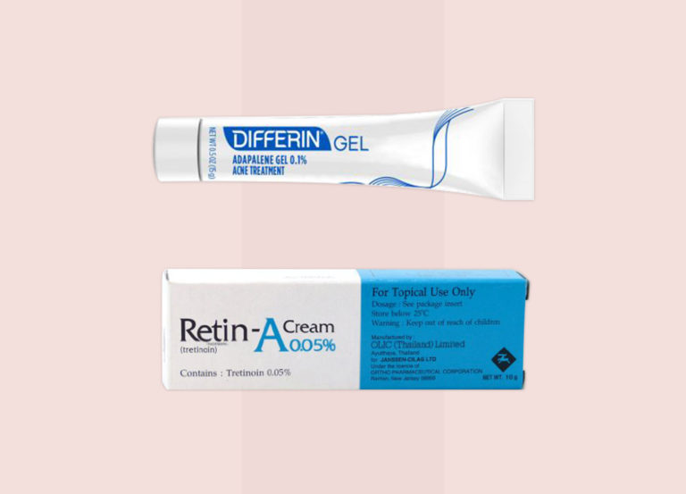 Differin and Retin-A perform the same basic function, but there are key differences that every retinoid user should know. Derms compare and contrast.