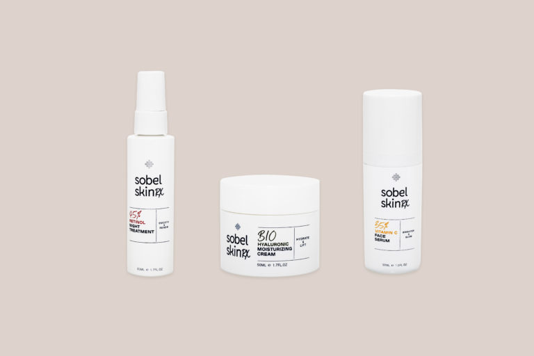 Sobel Skin Rx is an eight-product collection to improve skin tone, texture, and moisture levels—and believe us, it delivers.