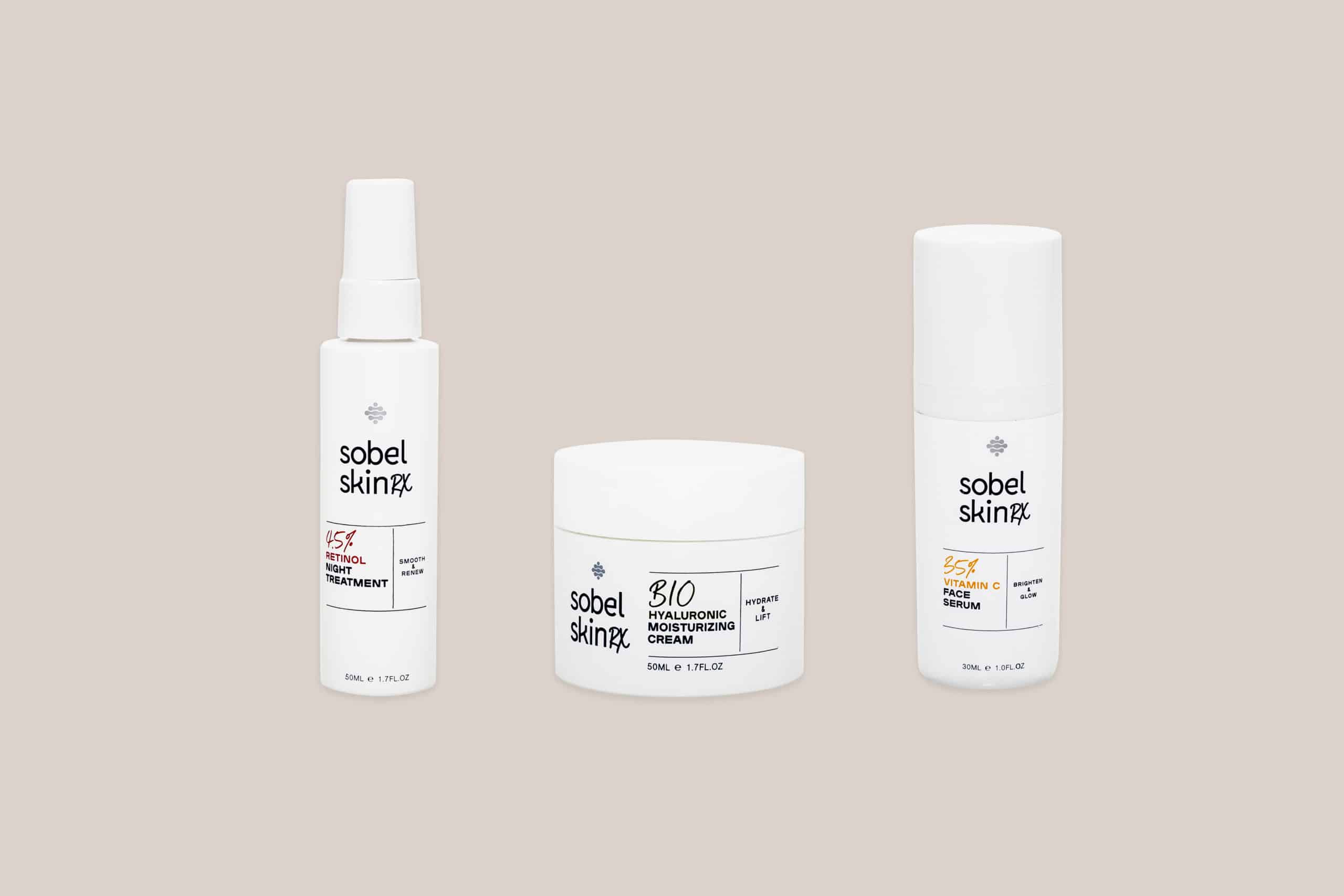 Sobel Skin Rx is an eight-product collection to improve skin tone, texture, and moisture levels—and believe us, it delivers.