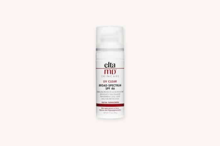 EltaMD UV Clear Broad-Spectrum SPF 46 sunscreen for medium to dark skin tones