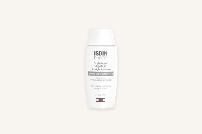 ISDIN Eryfotona Ageless Ultralight Tinted Mineral Sunscreen for medium to dark skin tones