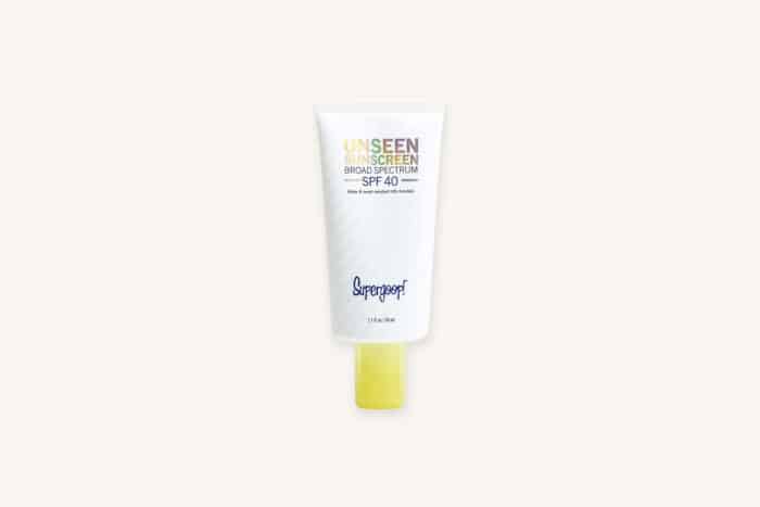 Supergoop! Unseen Sunscreen SPF 40 for medium to dark skin tones