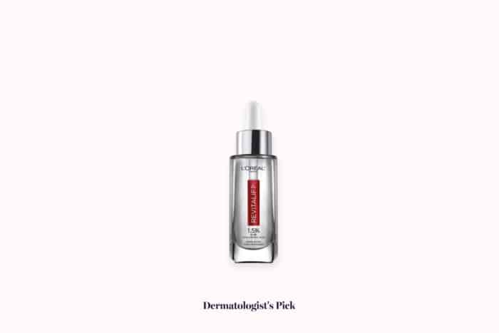 L’Oréal Paris Revitalift Derm Intensives Hyaluronic Acid Facial Serum for winter skin care