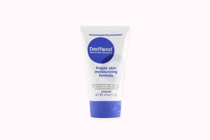 DerMend Fragile Skin Moisturizing Cream for anti-aging hands