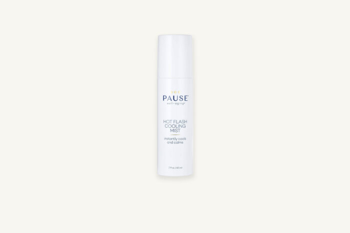 Pause Well Aging Hot Flash Cooling Mist for menopausal skin