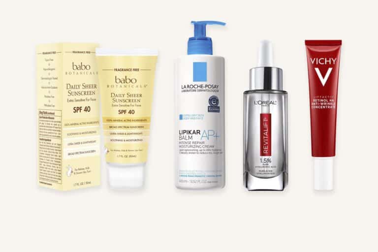 Dry skin? There is a wide array of moisturizing products to be found at the drugstore. Learn more about the best drugstore skin care picks for dry skin.