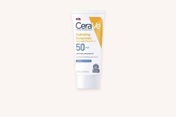 CeraVe Hydrating Face Sunscreen SPF 50